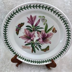NWOT PORTMEIRION BOTANIC GARDEN LILY 10.5 DINNER PLATE